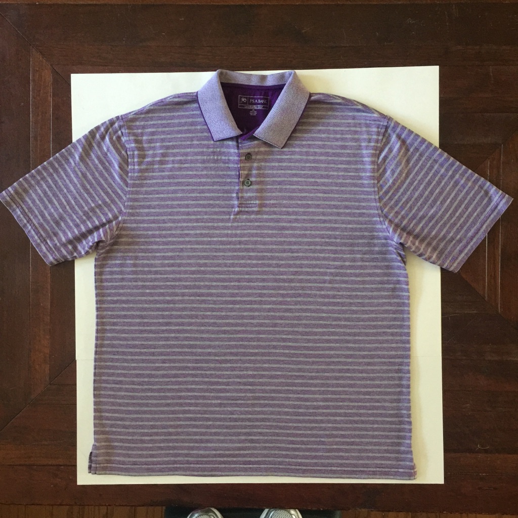 Jos A Banks Leadbetter Golf Shirt Purple Xl